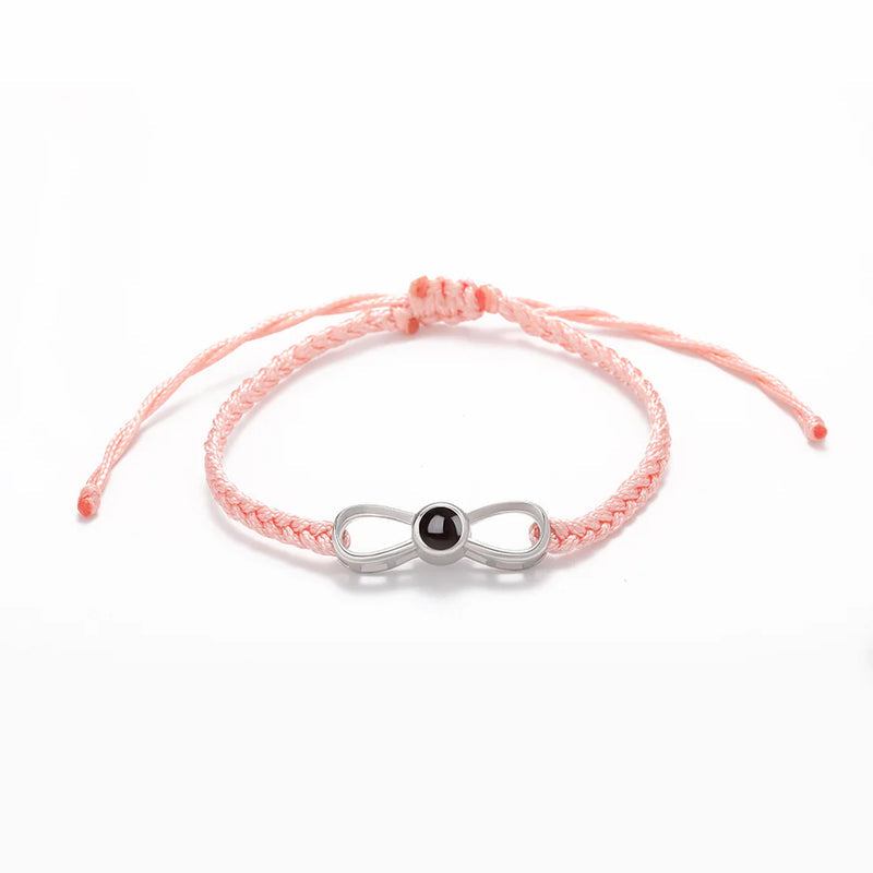 Infinity Thread Photo Projection Bracelet