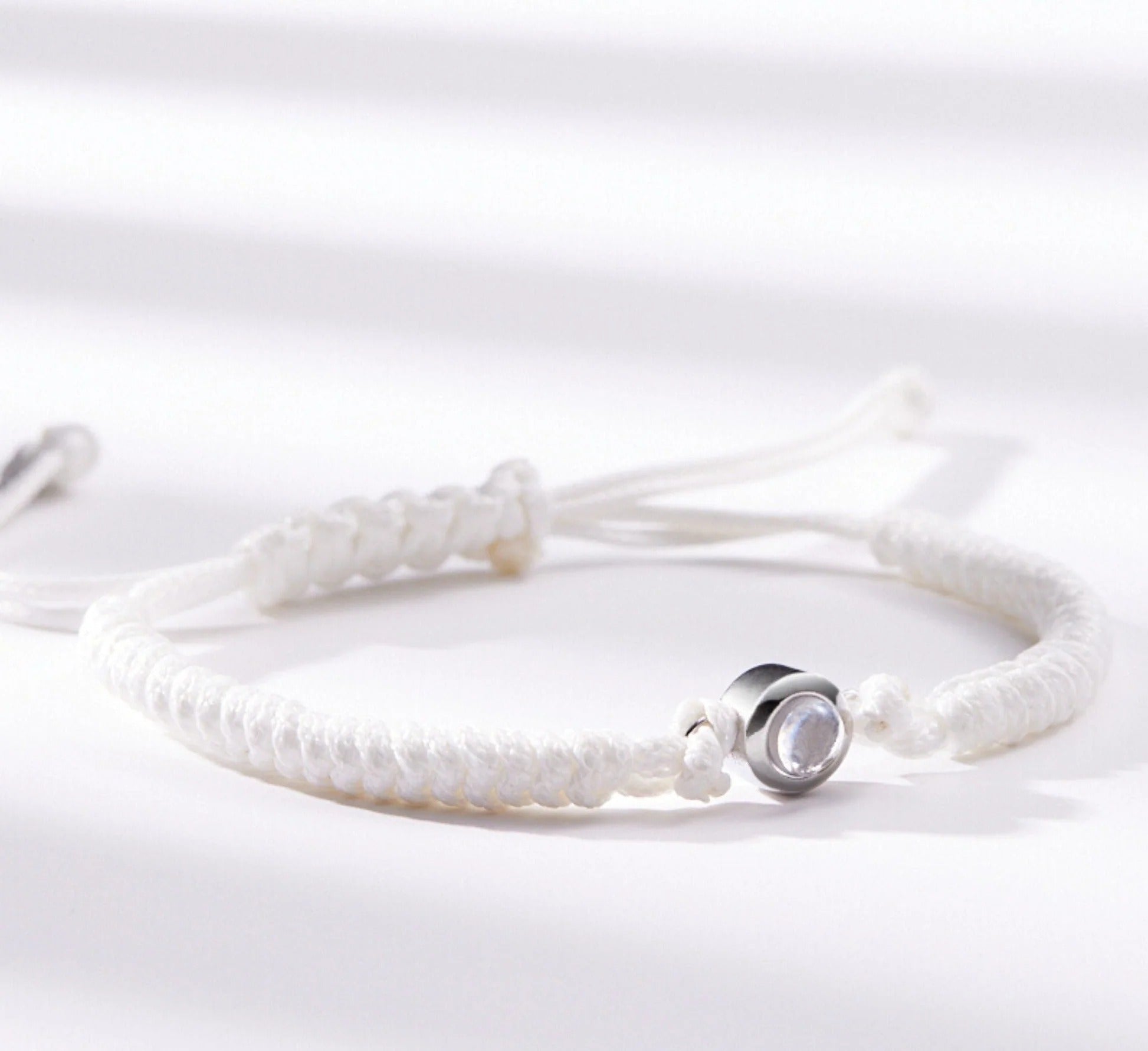 Braided Photo Bracelet