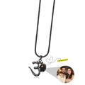 Om Projection Photo Necklace