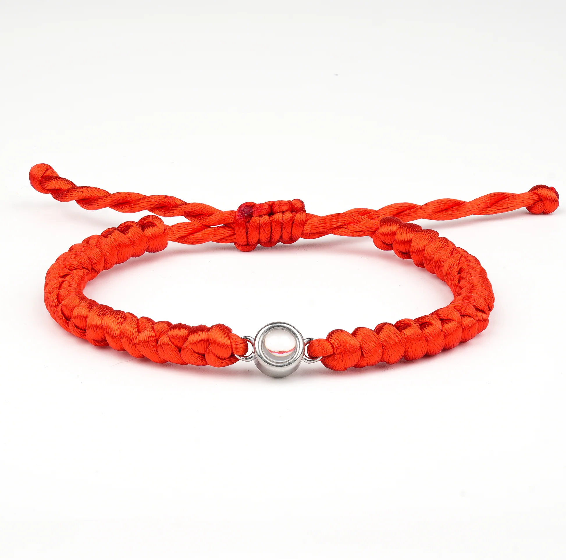 Braided Photo Bracelet