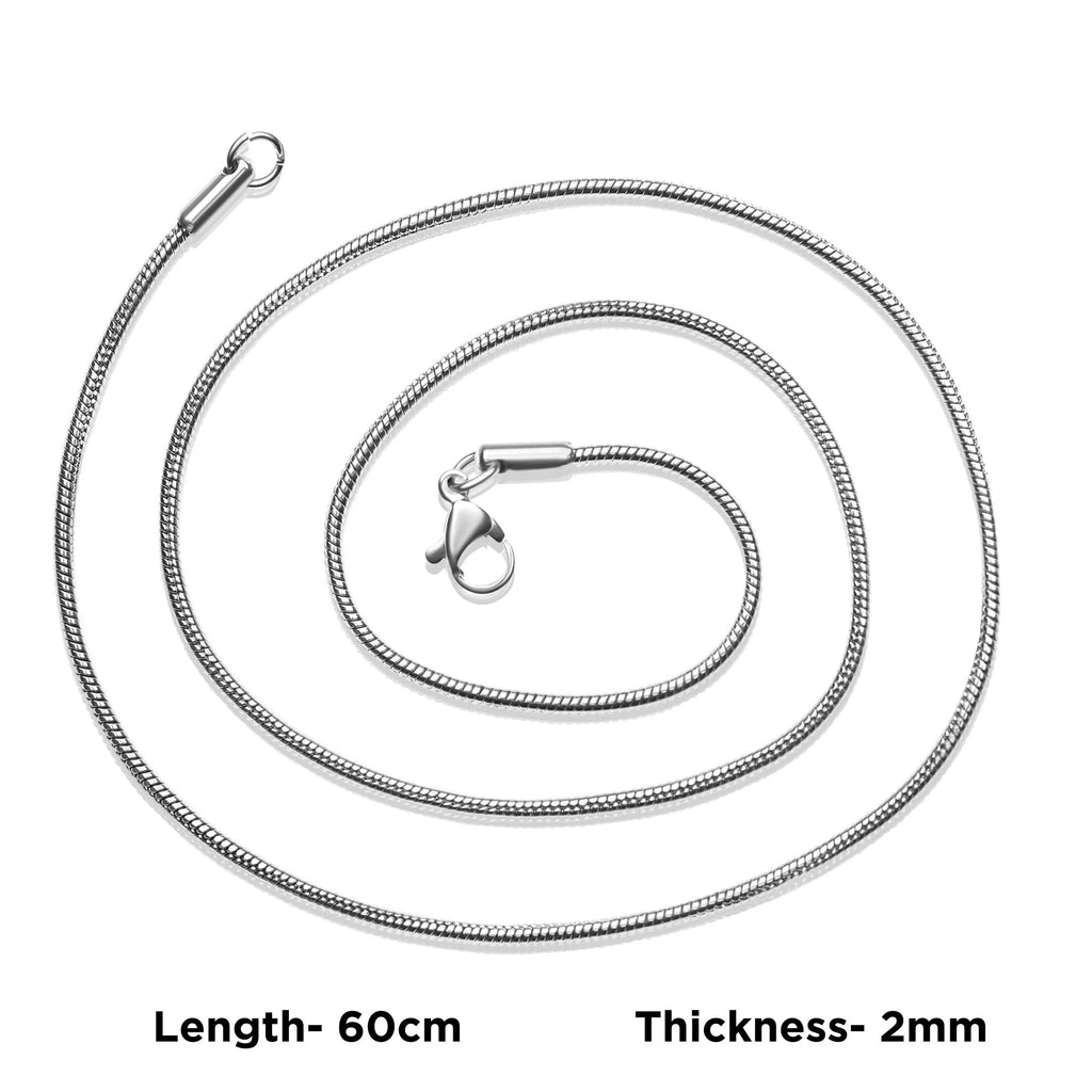 ✝️🖤 Men’s Cross Projection Photo Necklace