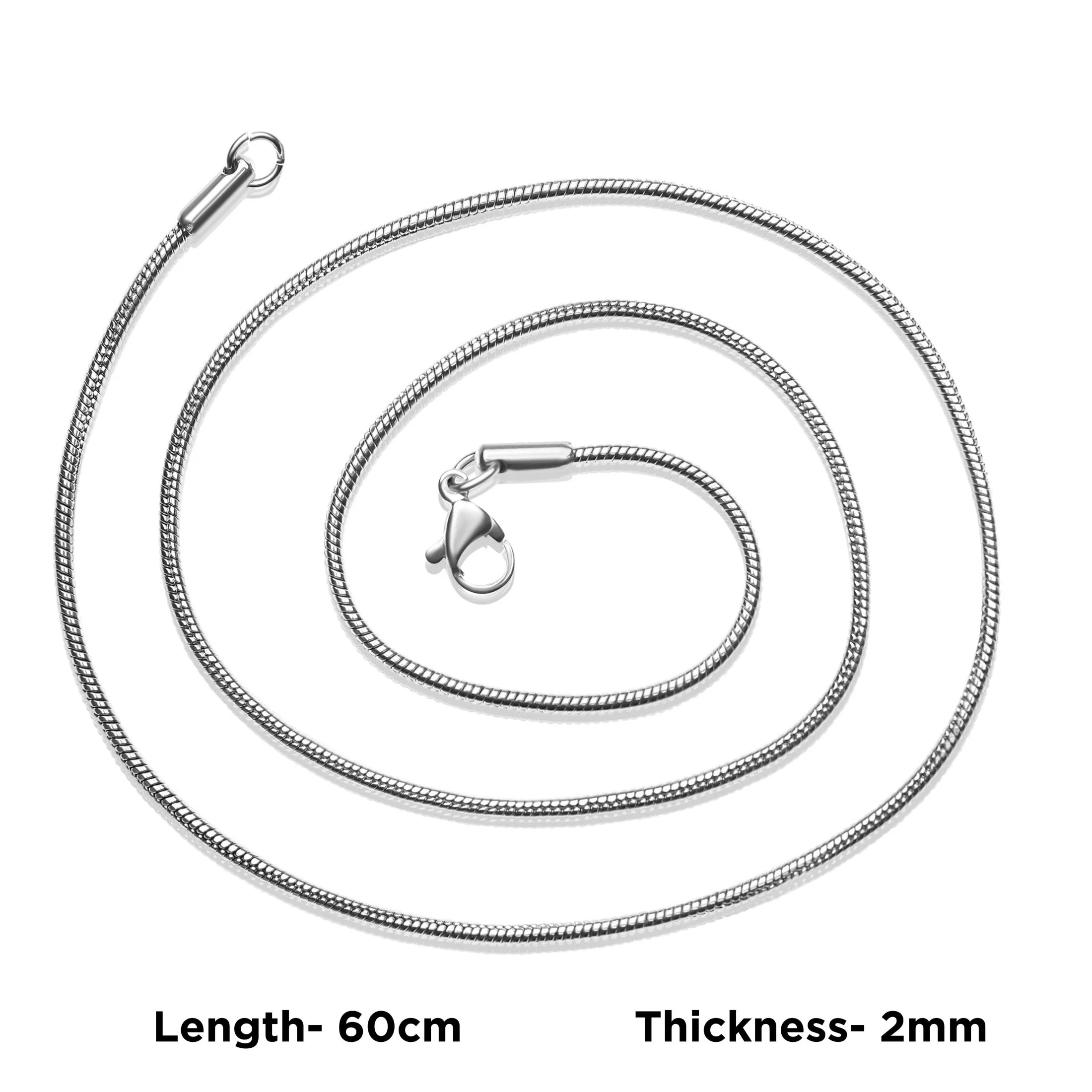 ✝️🖤 Men’s Cross Projection Photo Necklace